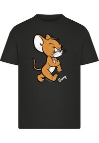 TOM AND JERRY ANGRY MOUSE - Print T-shirt - black