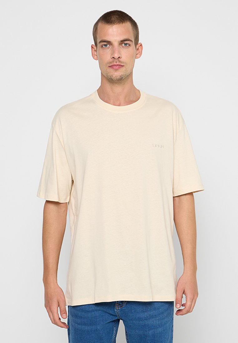 DeFacto T-shirt basic beige DeFacto T-shirt basic beige