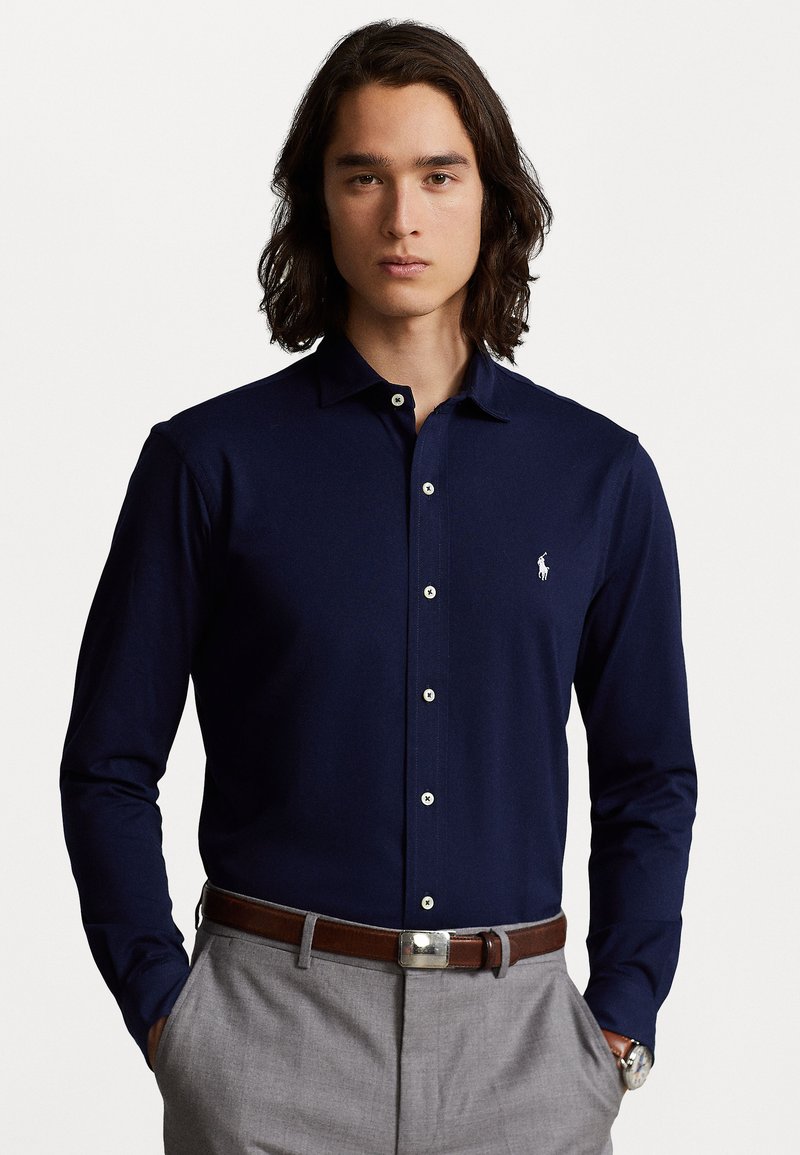 Polo Ralph Lauren LONG SLEEVE SPORT SHIRT - Shirt - cruise navy/dark ...
