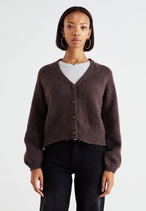 ONLALYSSA LIFE  - Cardigan - chocolate martini