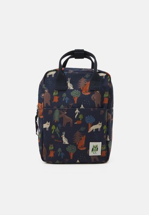 BACKPACK MINI PILE POCKET UNISEX - Rucksack - blue