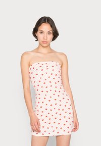 Monki Vestido direito - multi coloured