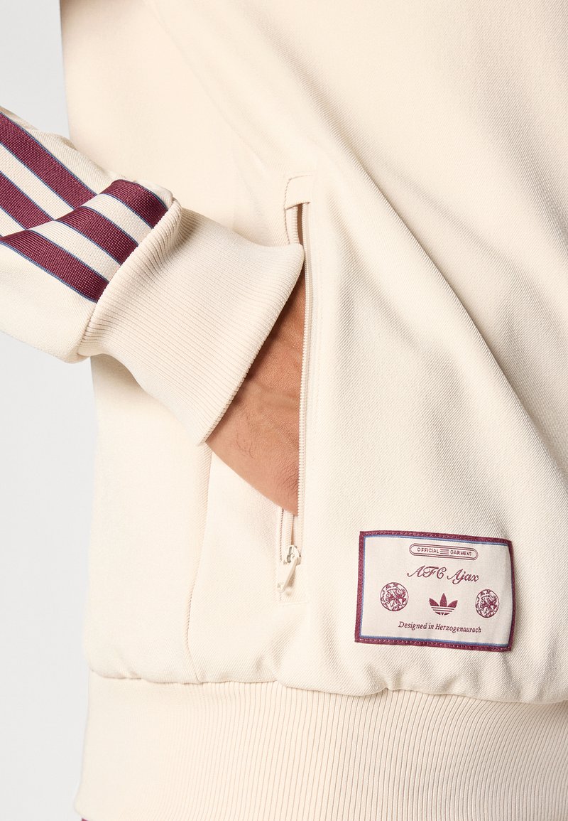 adidas Originals AJAX ICON TRACK TOP Klubbklær halo ivory