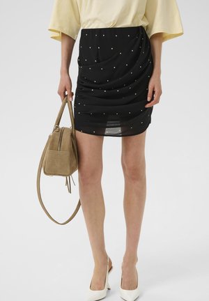 DORTHIE P HW  - Minijupe - khaki dot