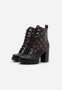 Guess Bottines à talons hauts - brown