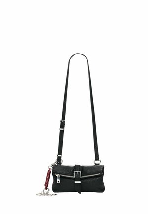 Desigual, LARGE MICRO CLUTCH WALLET - Taška cez plece - black