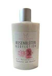 Haslinger - ROSENBLÜTEN BODYLOTION MIT ROSENWASSER - Feuchtigkeitspflege - weiß Thumbnail-Bild 1