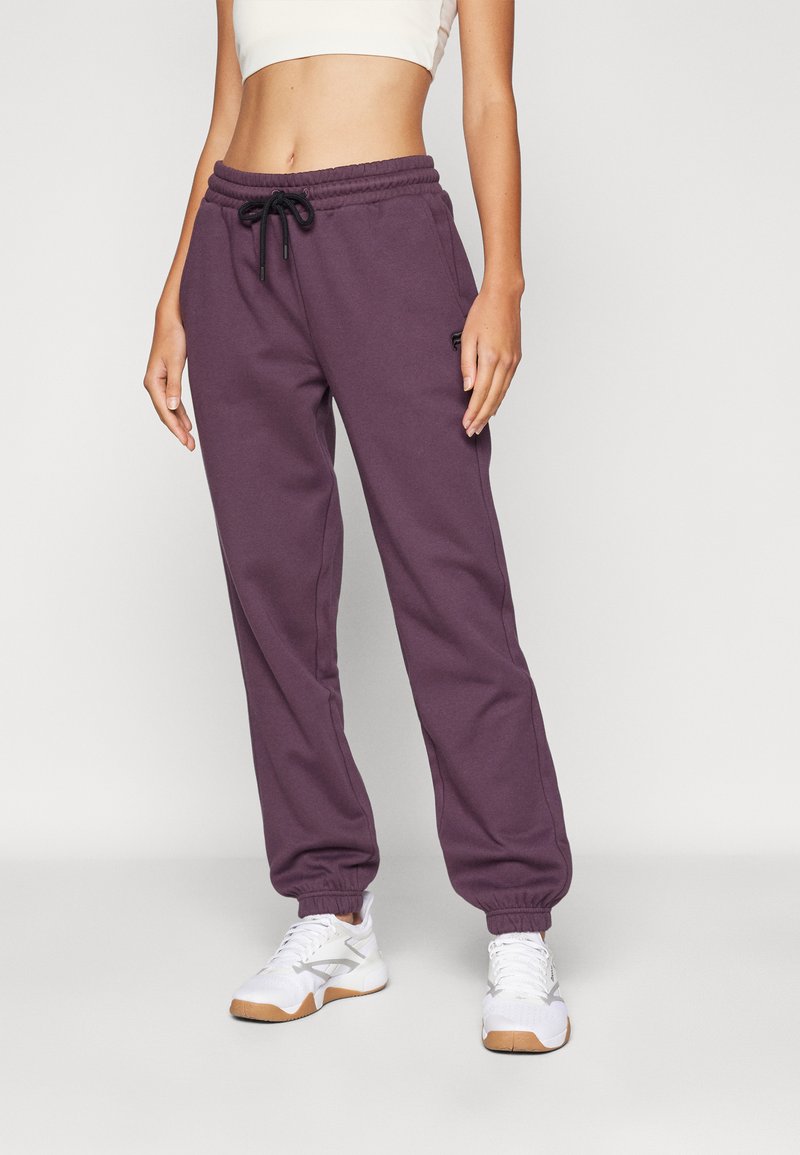 Fabletics COZY GO TO SWEATPANT - Donji dijelovi trenirke - deep plum