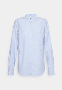 FITTED BOYFRIEND - Blusa com botões - light blue