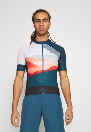 ME MAJURA - Maillot de cycliste - baltic/mars red