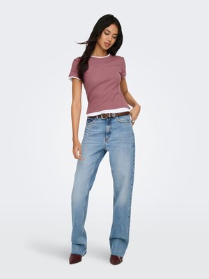 ONLY ONLEASY 2 PACK - T-shirts basic - bright white