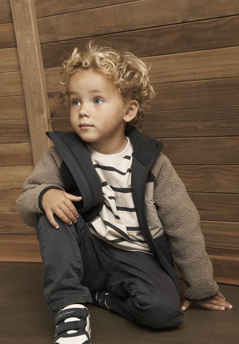 EN FANT STRIPE - Langarmshirt - ebony