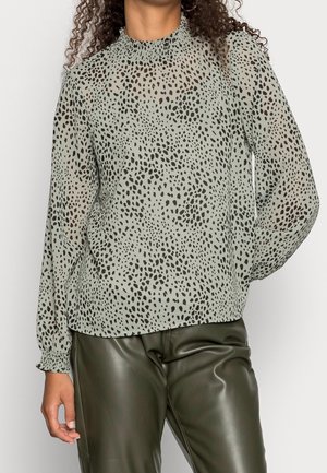 Bluse - dark green