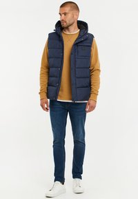 Threadbare Väst - navy
