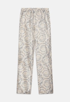 Versace, INFORMAL PANT BAROCCO - Pantaloni - concrete/bone