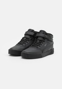 Puma CARINA 2 0 MID - Höga sneakers - black/dark shadow