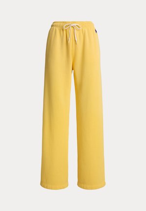 DRAWSTRING FLEECE WIDE-LEG SWEATPANT - Joggebukse - collegiate yellow