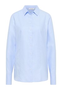 Eterna BAUMWOLLBLUSE - REGULAR FIT - Overhemdblouse - hellblau