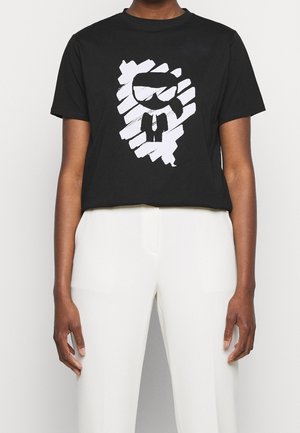 Camiseta estampada - black