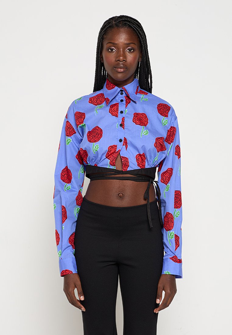 Versace Jeans Couture Overhemdblouse blauw