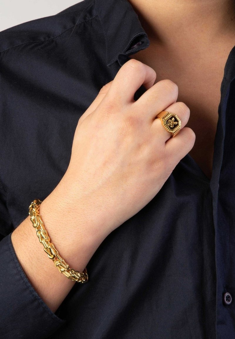 Herren Halsketten | Lucardi ZEGEL ADELAAR Ring gold-coloured/goldfarben - OI16098 Herren Halsketten | Lucardi ZEGEL ADELAAR Ring gold-coloured/goldfarben - OI16098