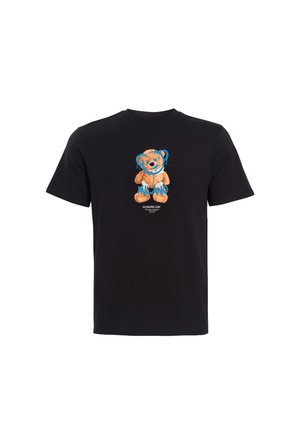 CLOSURE London PAINTED TEDDY TEE - T-shirt print - black