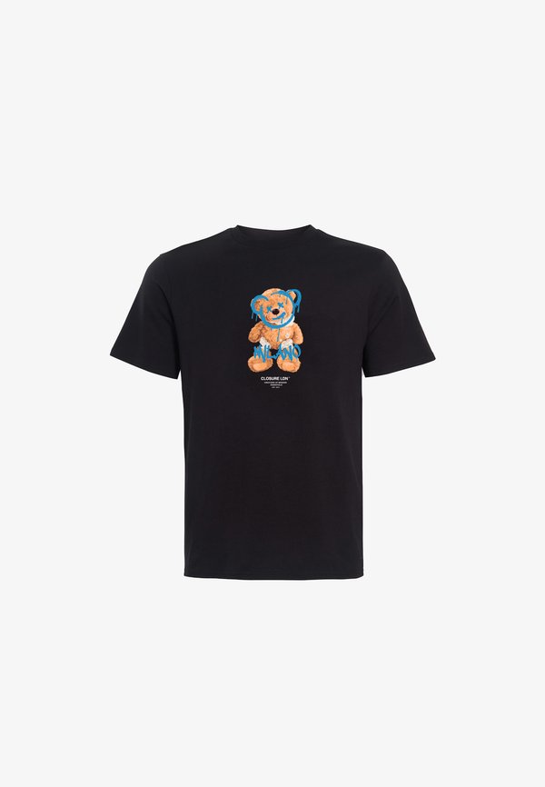PAINTED TEDDY TEE - Print T-shirt4