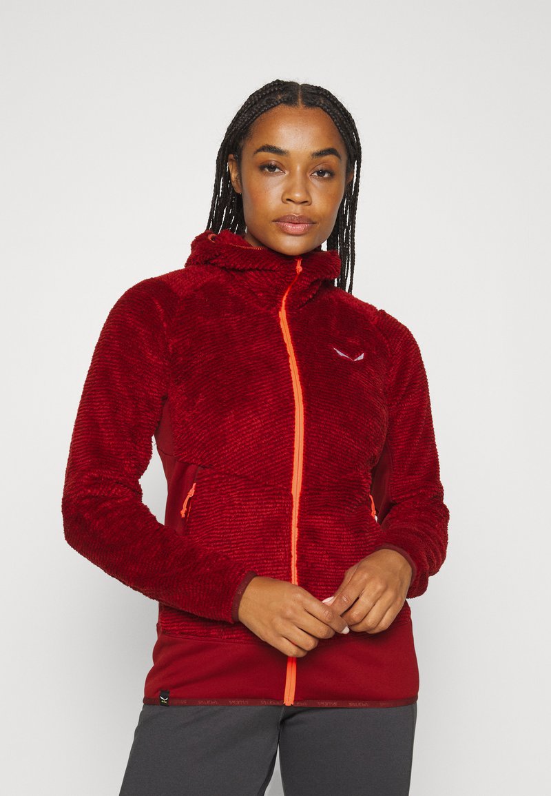 Salewa TOGNAZZA PL W JACKET - Flisinė striukė - syrah melange