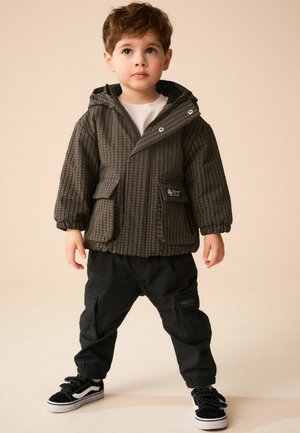 Next, REGULAR FIT - UTILITY ANORAK - Könnyű dzseki - brown check