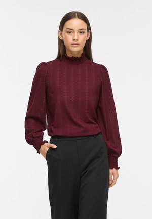 VILA, VILYRI SMOCK - Blouse - port royale