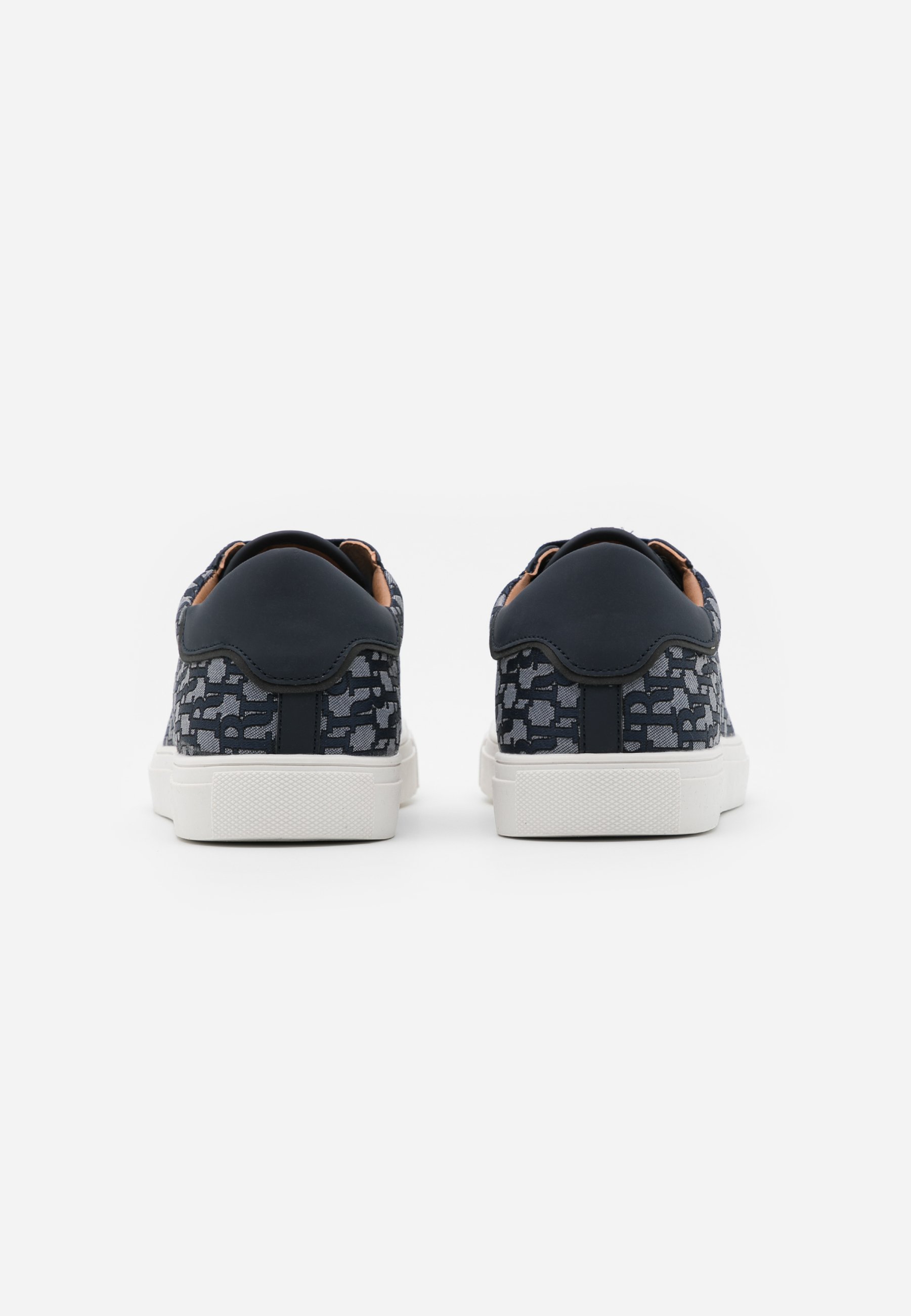 river island navy trainers