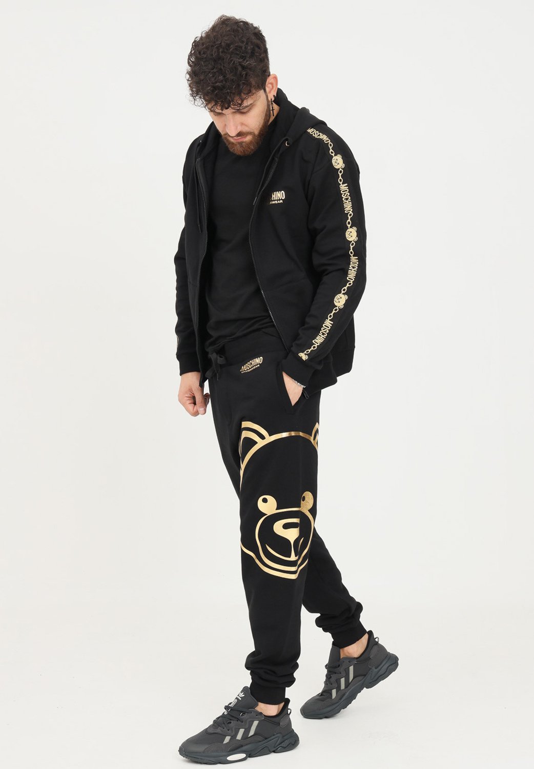 MOSCHINO Pantaloni sportivi - nero - Zalando.it