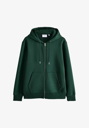 Next, NEXT HOODIE - Zip-up sweatshirt - dark green