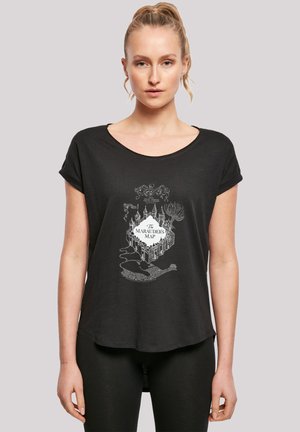 HARRY POTTER THE MARAUDER'S MAP - T-shirt print - black