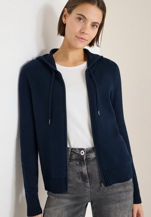 COSY MIT HOODIE - Gilet - blau