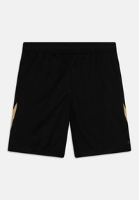 Nike Performance UNISEX - Pantalón corto de deporte - black/gold