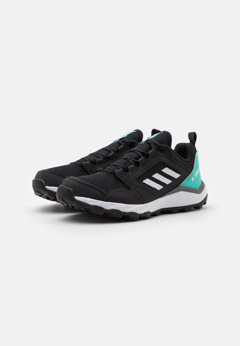 adidas Performance TERREX AGRAVIC TR - Trail running shoes - core black/crystal white/acid mint/black - Zalando.ie adidas Performance TERREX AGRAVIC TR - Trail running shoes - core black/crystal white/acid mint/black - Zalando.ie
