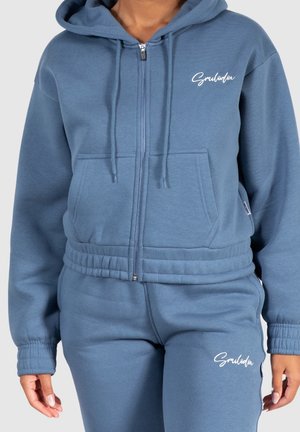 Vetoketjullinen college - blue