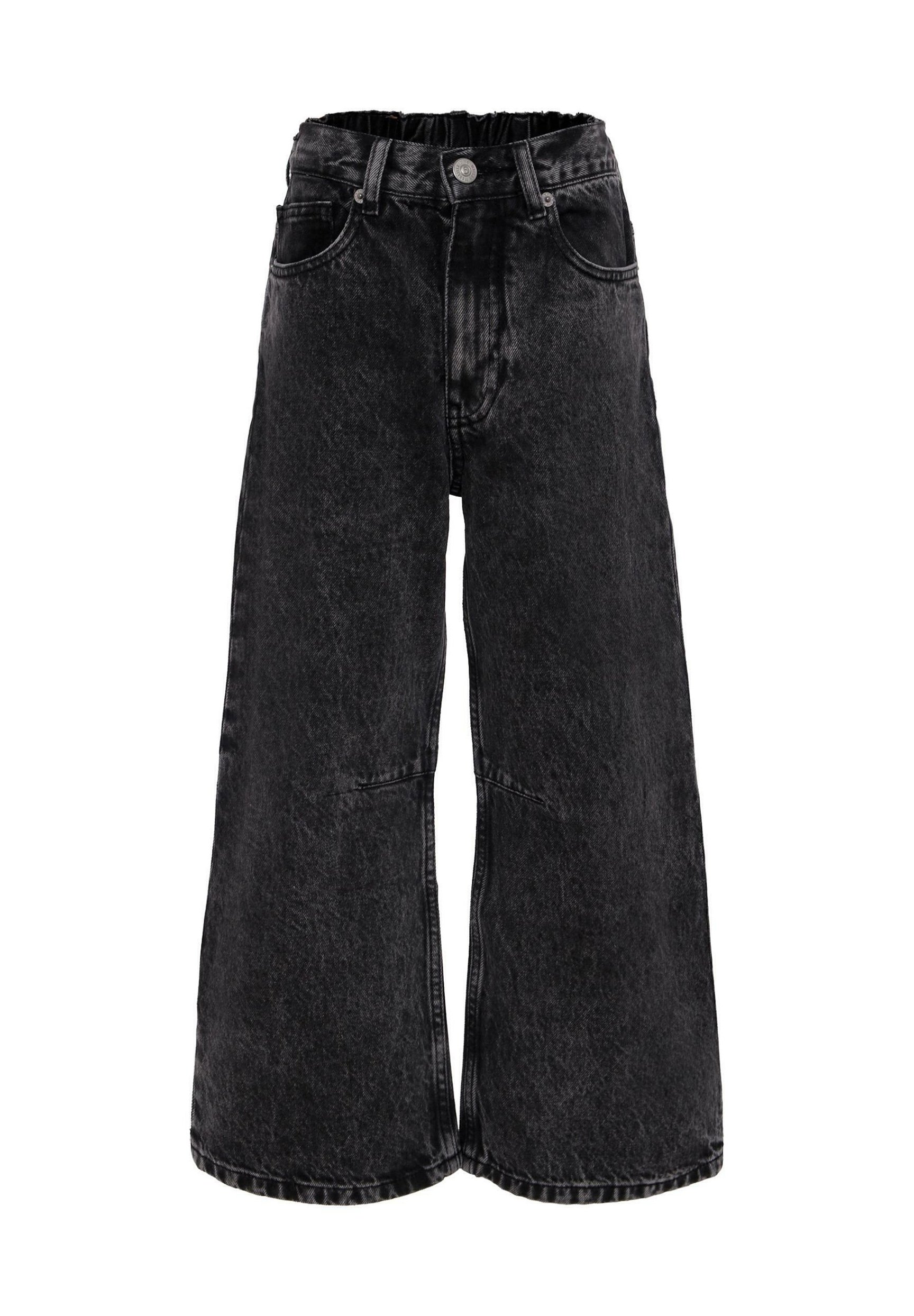 MM6 Maison Margiela Relaxed fit jeans - black/zwart - Zalando.nl