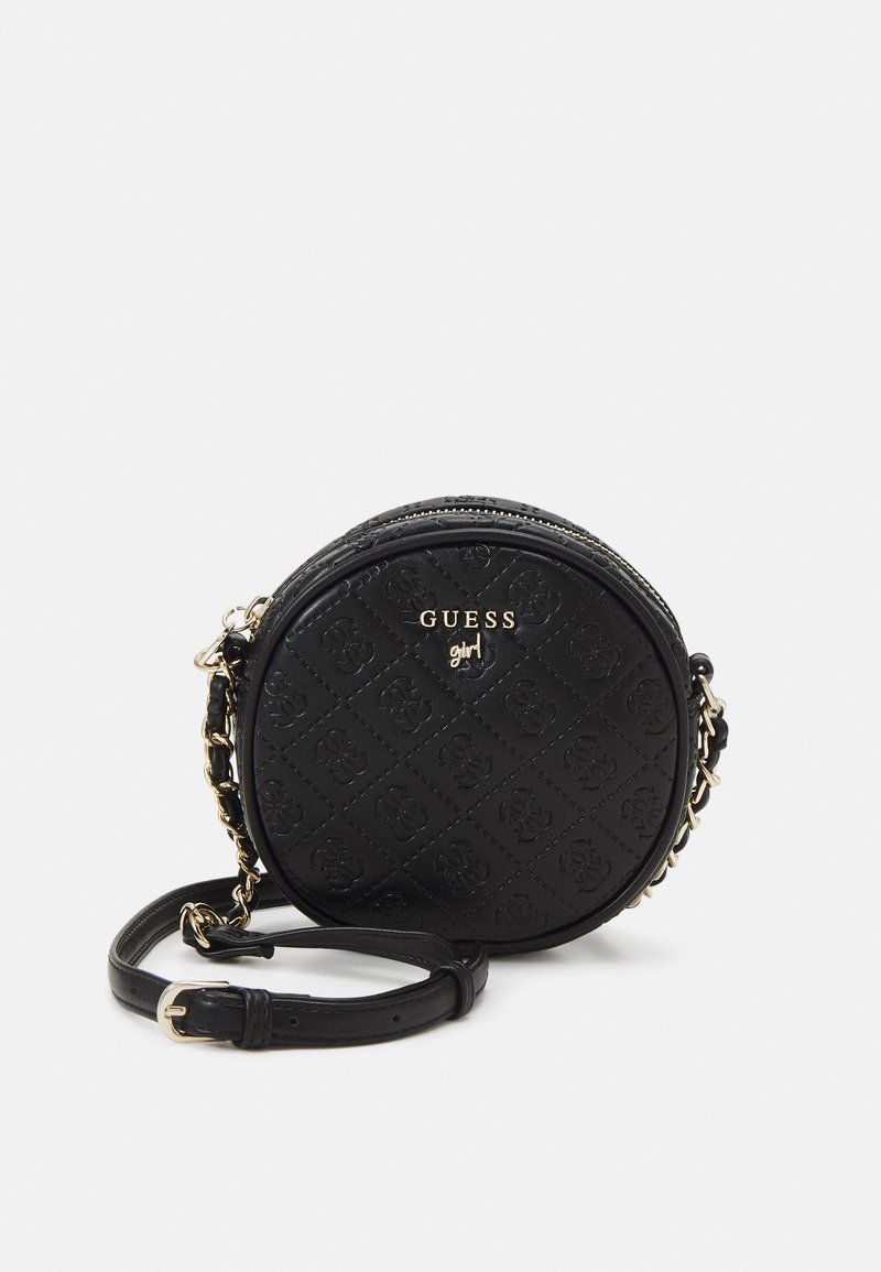 Guess MINI CROSSBODY BAG UNISEX Handbag jet black/black Zalando.ie