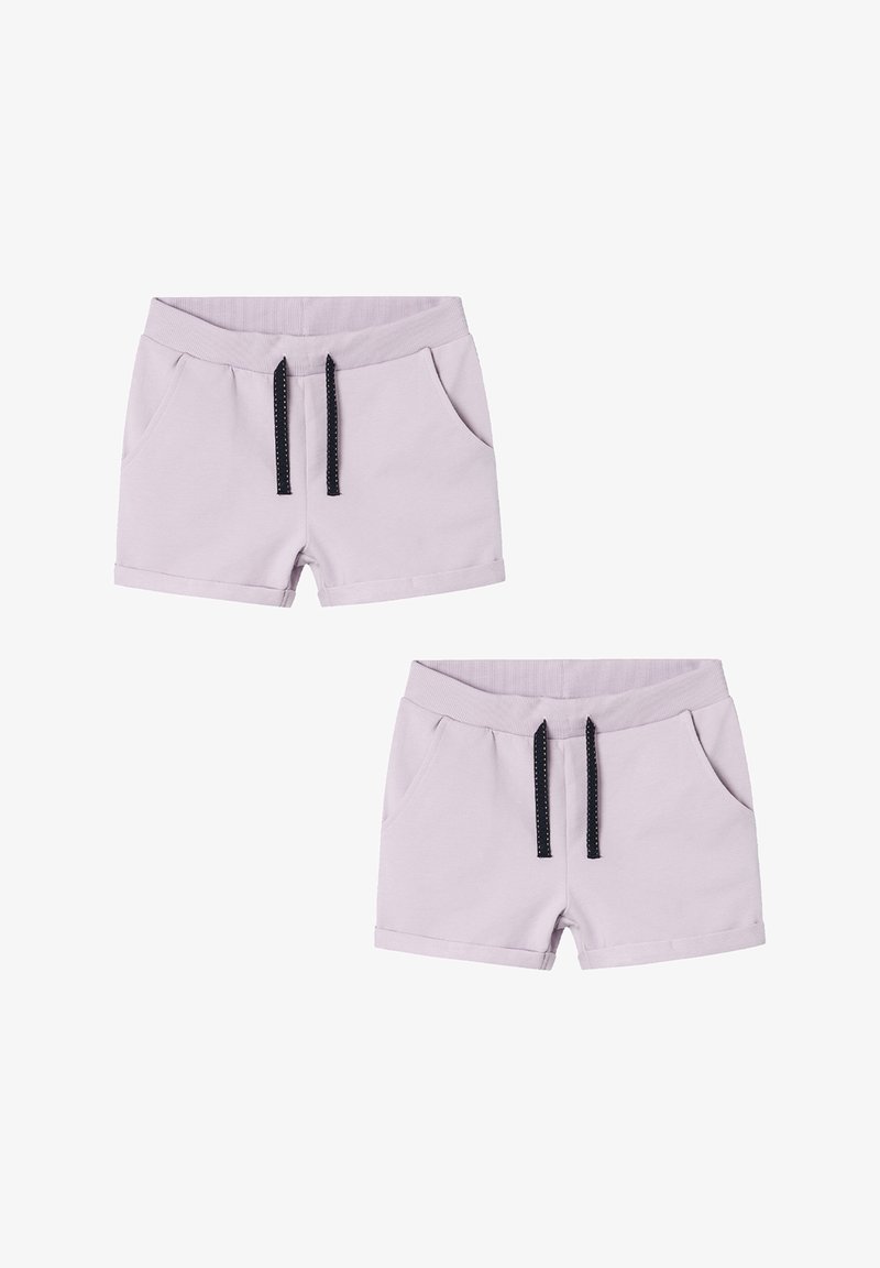 Name it 2 PACK-MIT TASCHEN VERSTELLBARER BUND - Tracksuit bottoms - lila