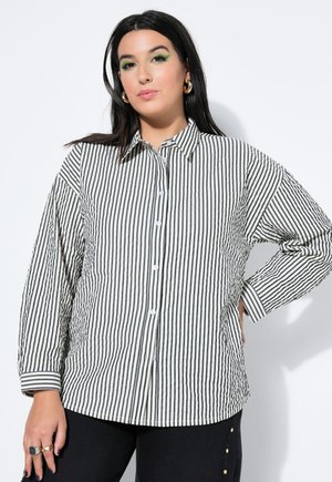 SEERSUCKER, STRIPES - Skjortebluser - off-white