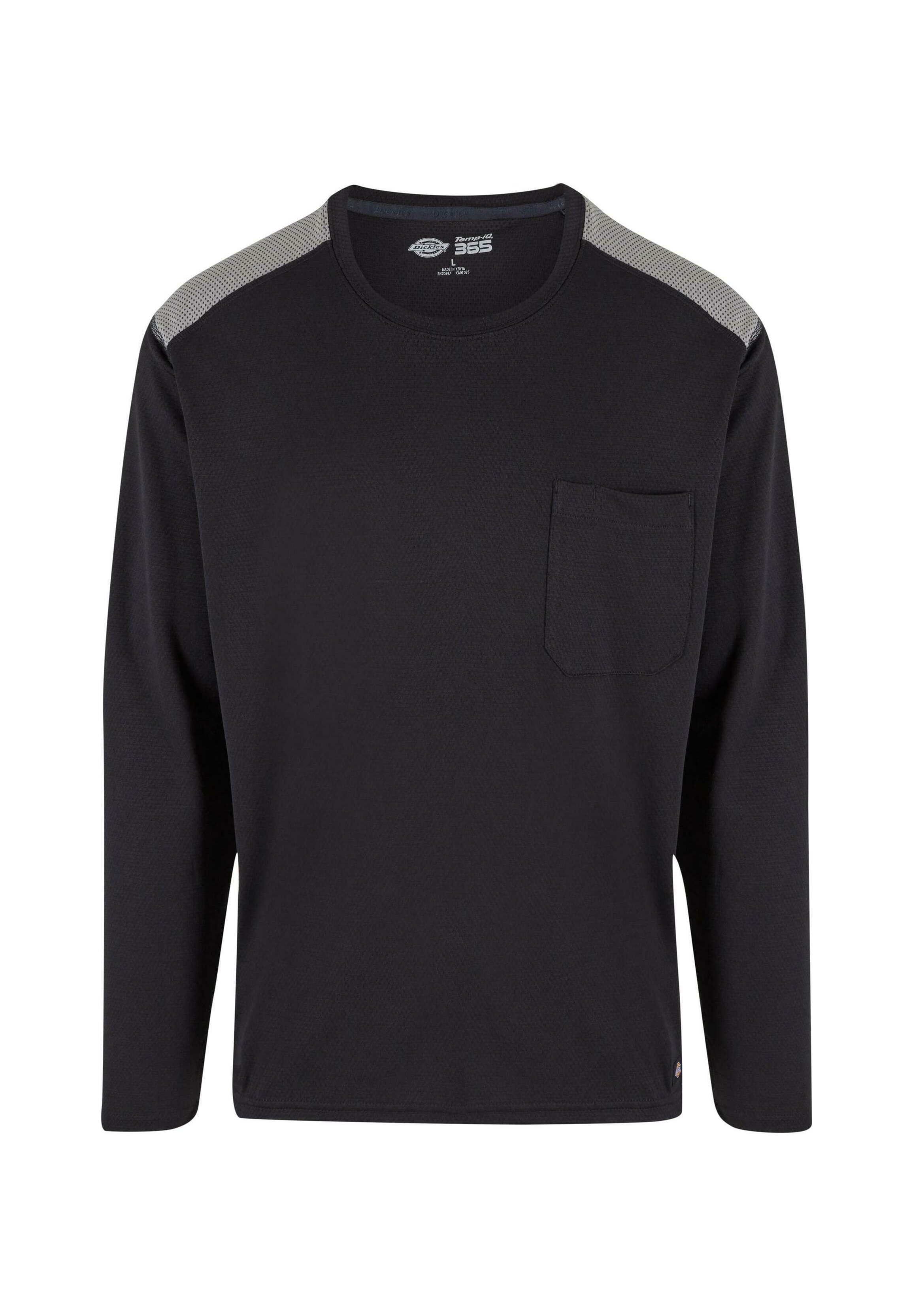 Dickies WORKWEAR PERFORMANCE TEMP - Top s dlouhým rukávem - black knit