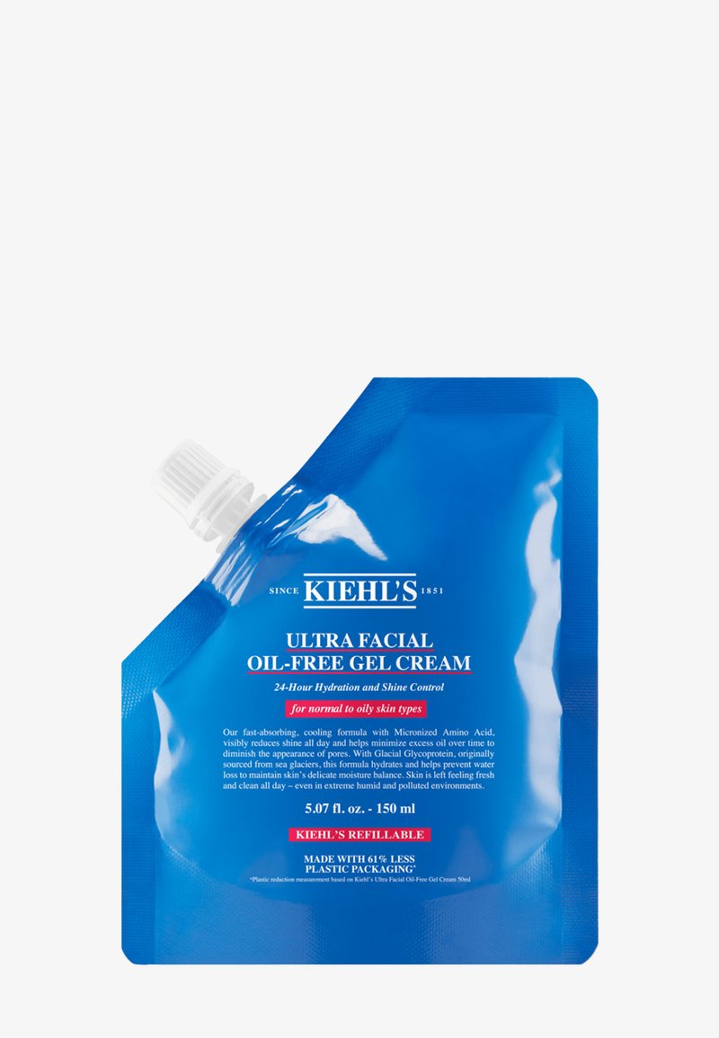 Kiehl's - ULTRA FACIAL OIL-FREE GEL CREAM REFILL POUCH - Fuktighetsgivende gel, Forstørre