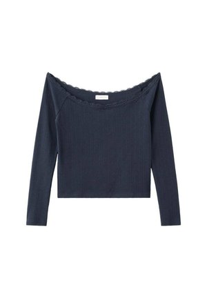 TEEN - Bluză cu mânecă lungă - námořnická modrá