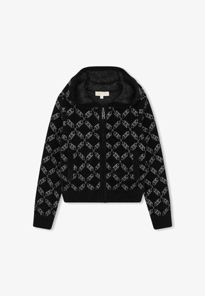 Michael Kors Kids HOODED CARDIGAN - Gilet - black