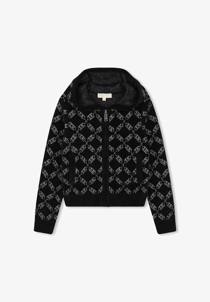 Michael Kors Kids HOODED CARDIGAN - Gilet - black
