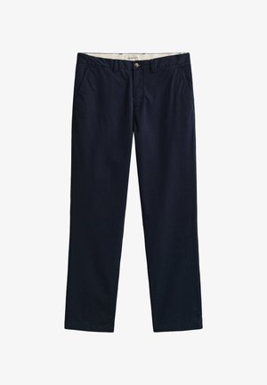 GANT, REG CLASSIC CHINOS - Pantalones - evening blue
