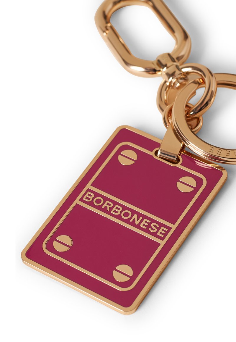 Borbonese Portachiavi amarone light gold free/dorato