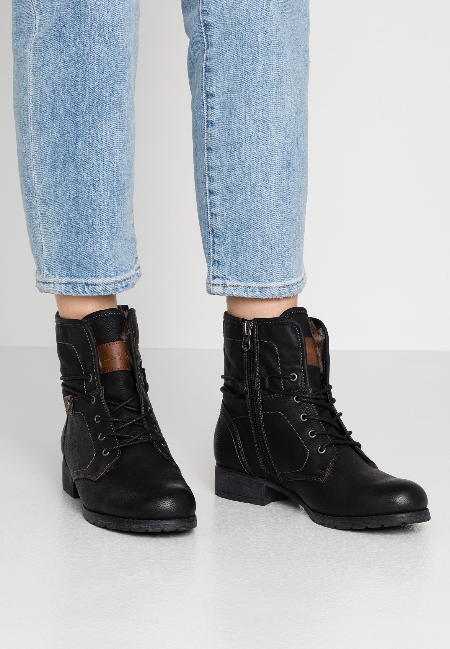 tom tailor bottines à lacets